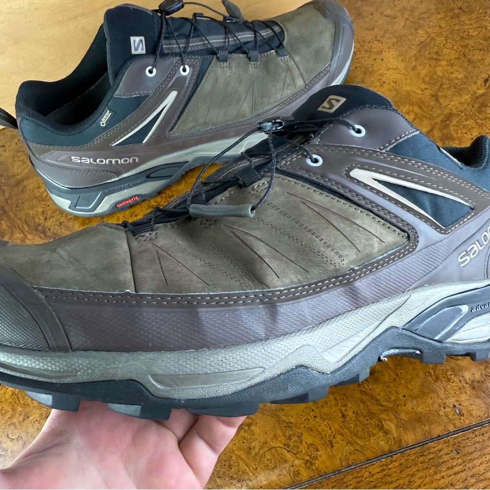 Salomon Men's Trail Shoes - Brown and Black - Picture 12 of 16